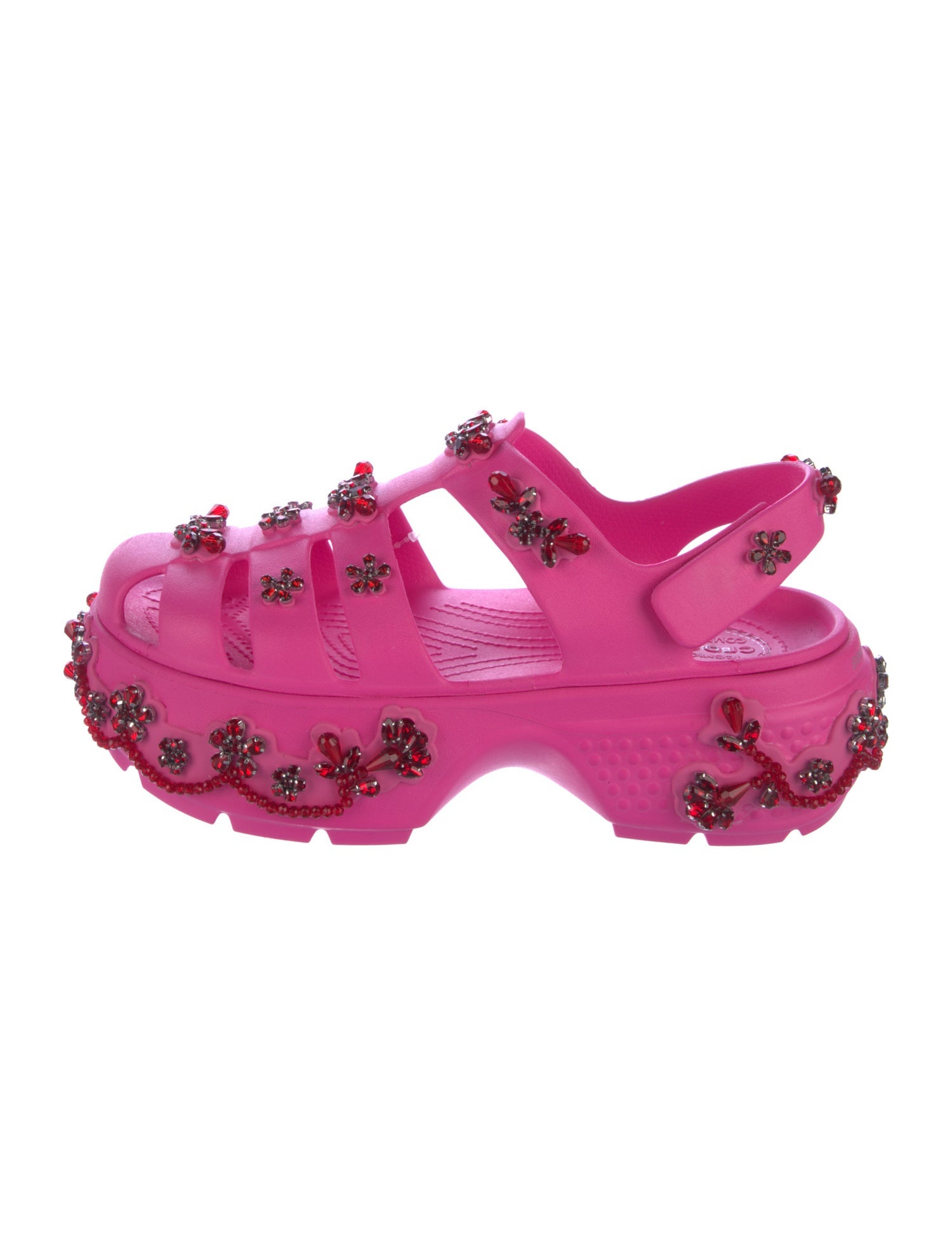 Simone Rocha X Crocs Rubber Slingback Sandals