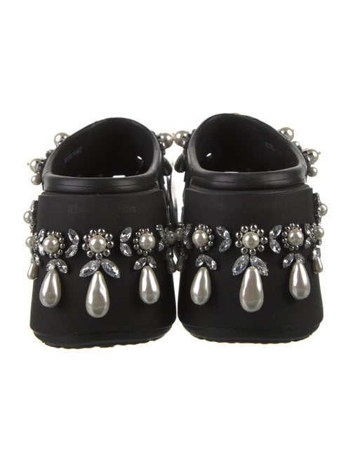 Simone Rocha X Crocs Rubber Crystal Embellishments Mules