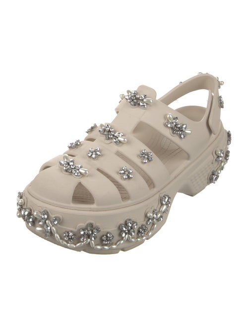 Simone Rocha X Crocs Rubber Crystal Embellishments