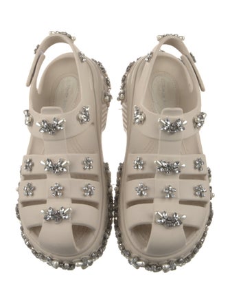 Simone Rocha X Crocs Rubber Crystal Embellishments