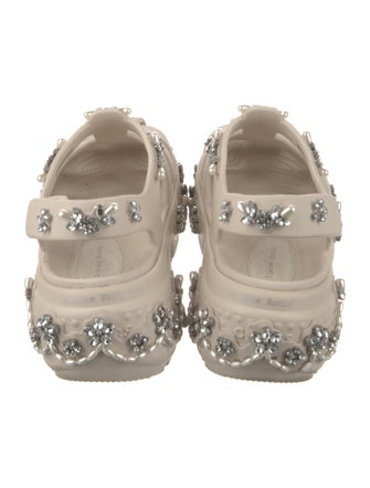Simone Rocha X Crocs Rubber Crystal Embellishments