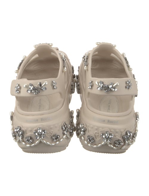 Simone Rocha X Crocs Rubber Crystal Embellishments