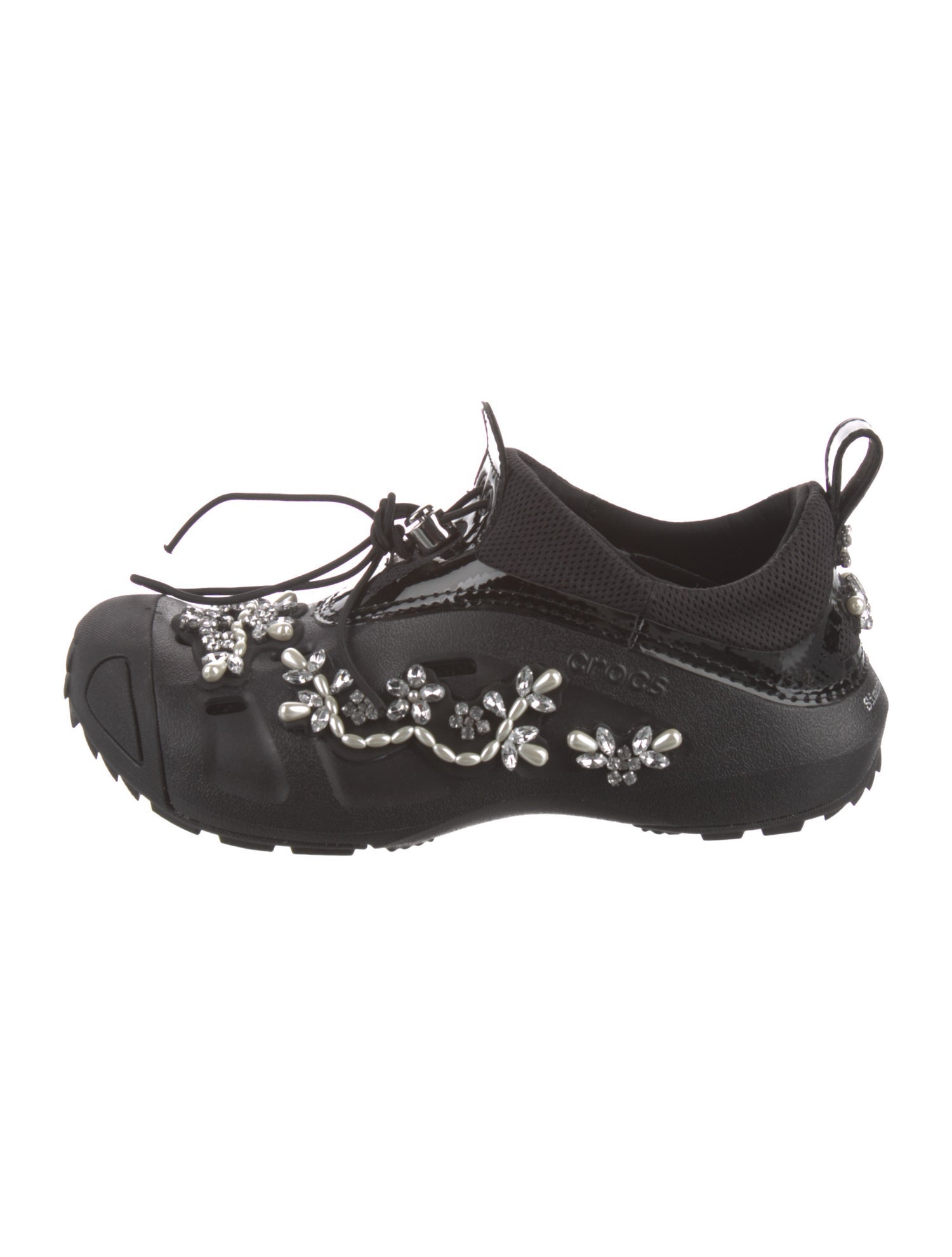 Simone Rocha X Crocs Rubber Crystal Embellishments Oxfords