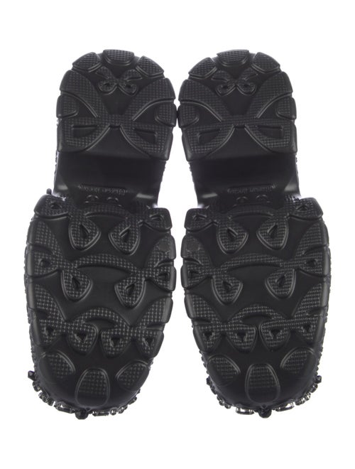 Simone Rocha X Crocs Rubber Crystal Embellishments Slides