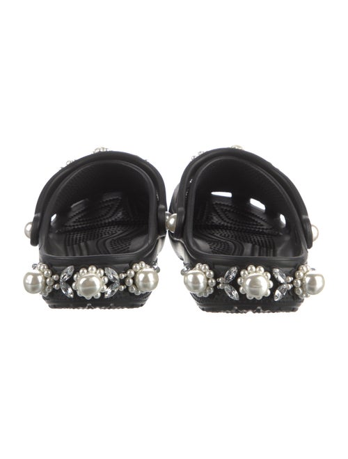 Simone Rocha X Crocs Rubber Crystal Embellishments Mules