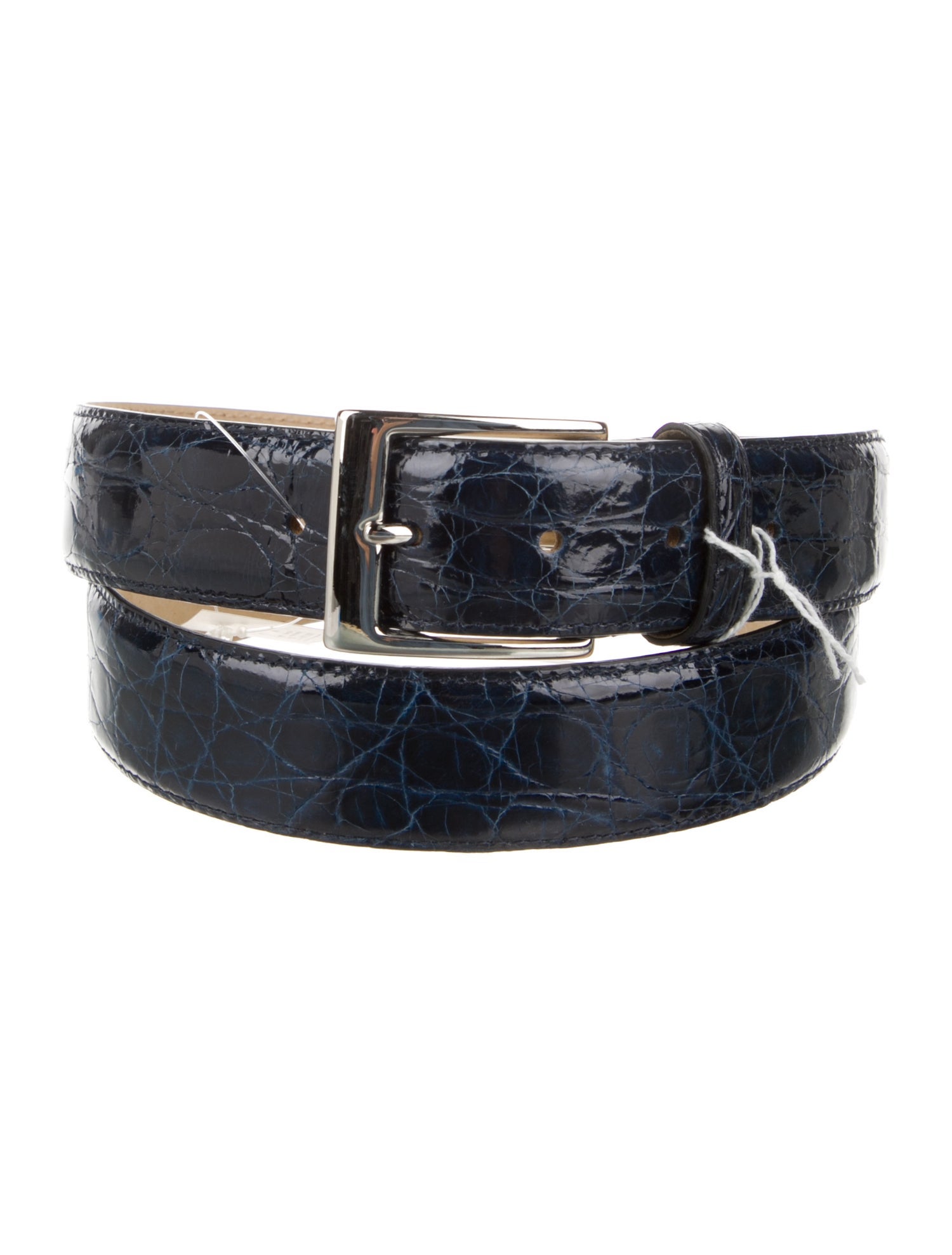Scuola del Cuoio Crocodile Belt