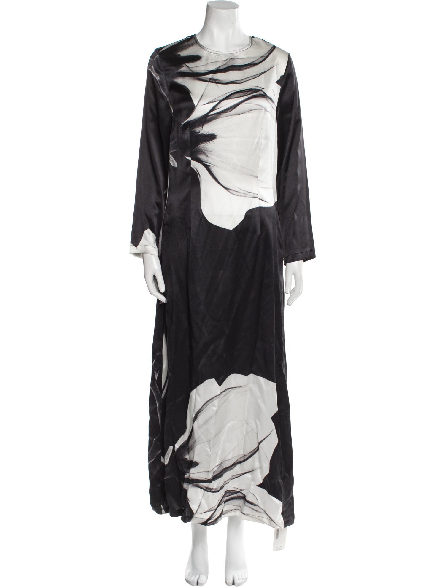 Asceno Silk Long Dress