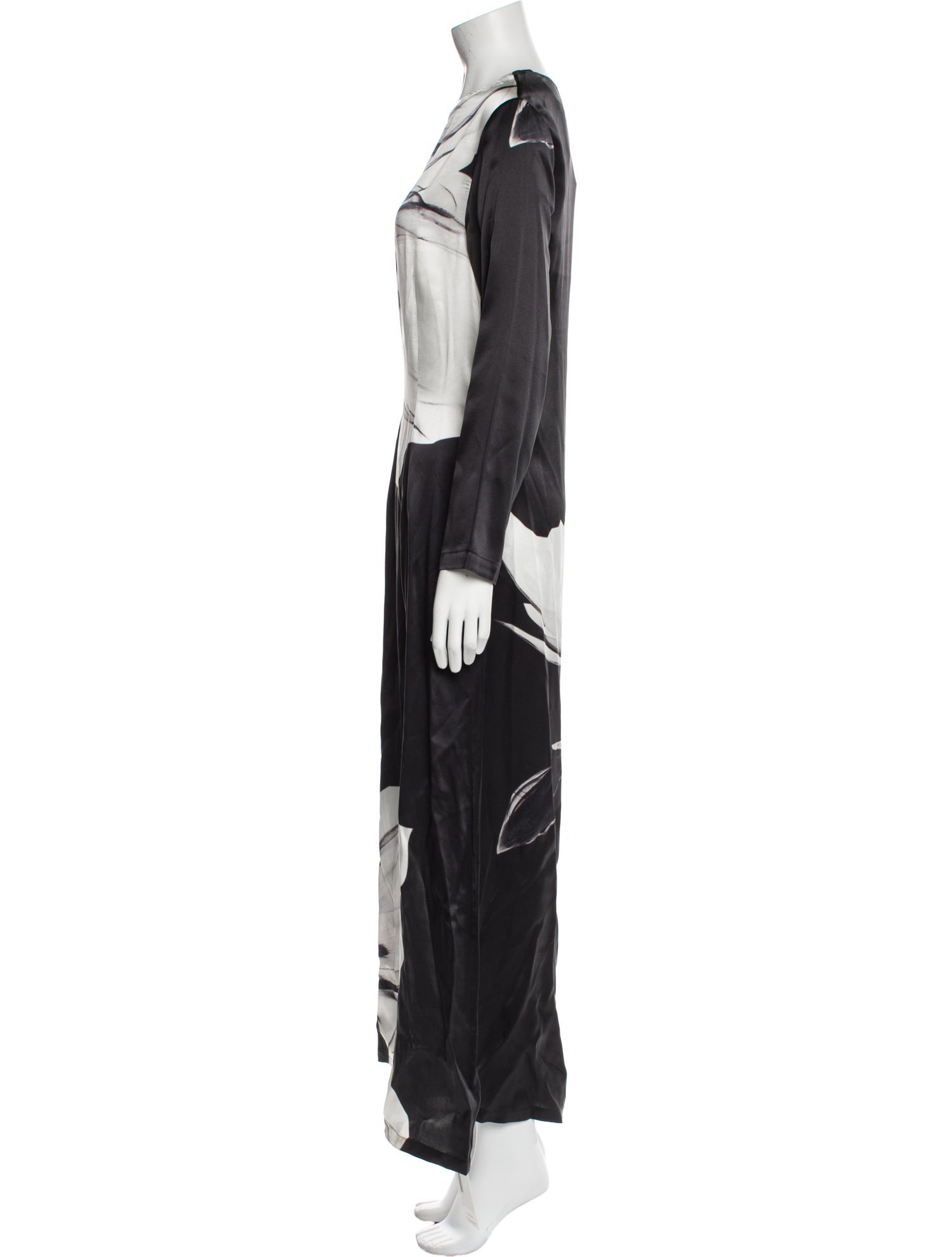 Asceno Silk Long Dress