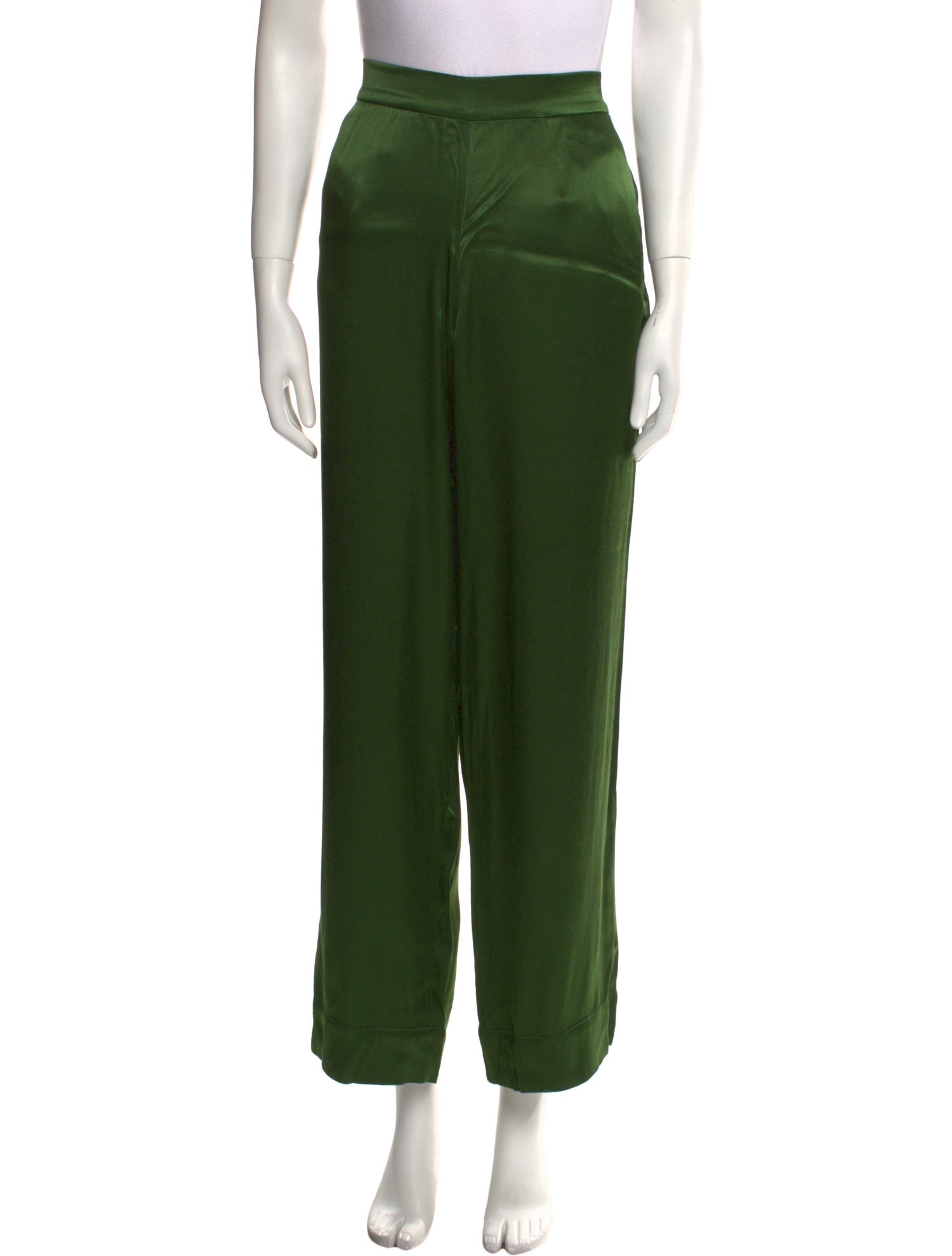 Asceno Satin Wide Leg Pants w/ Tags