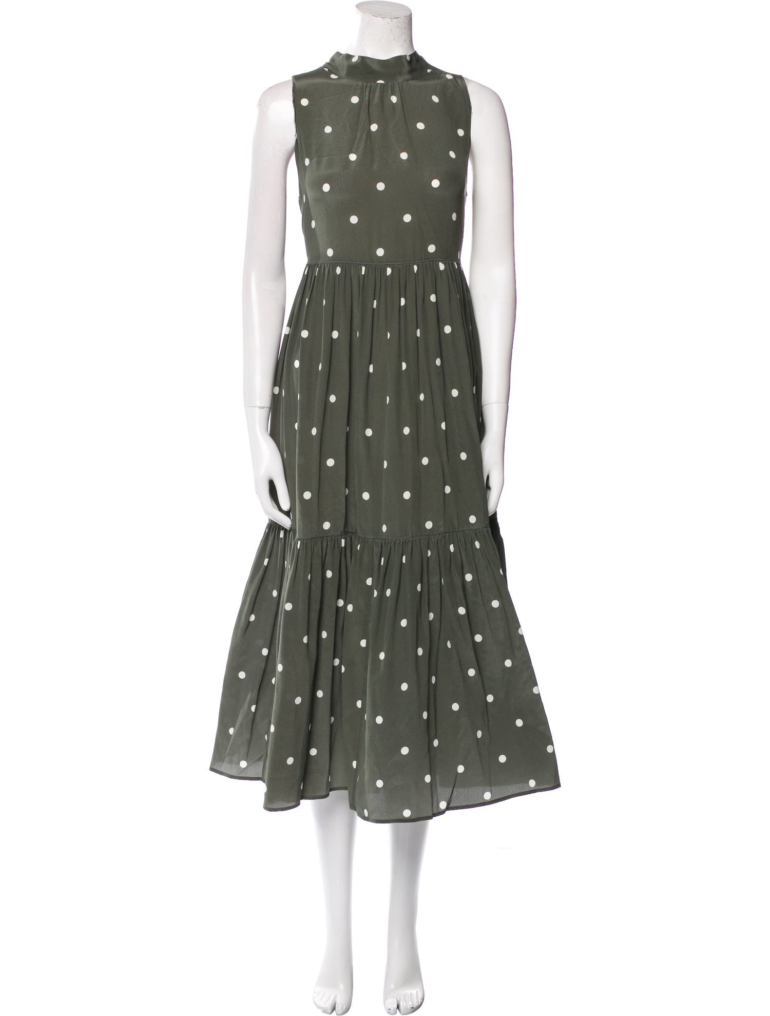 Asceno Silk Long Dress