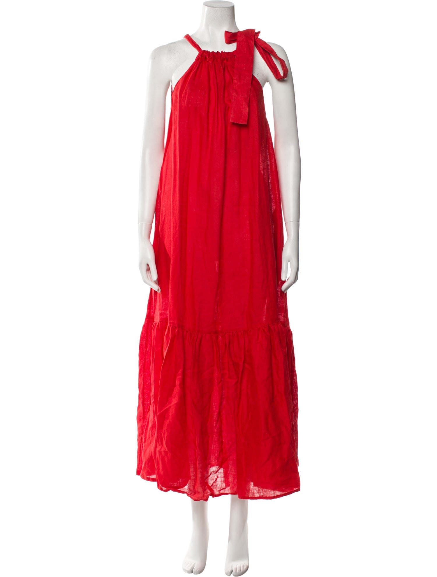 Asceno Linen Long Dress