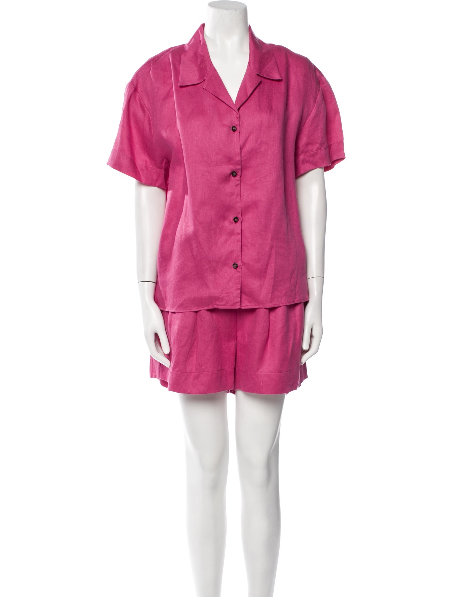 Asceno Linen Short Set