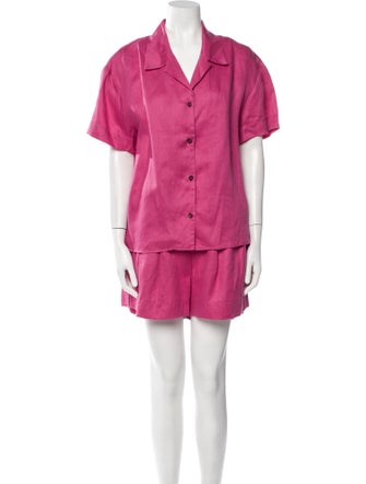 Asceno Linen Short Set