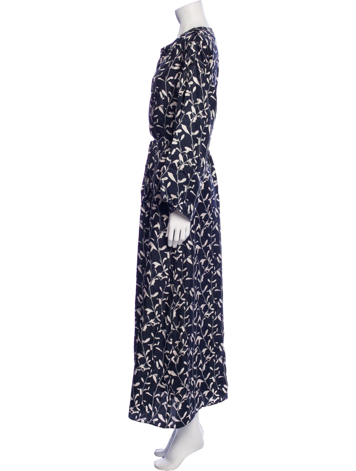Asceno Silk Long Dress