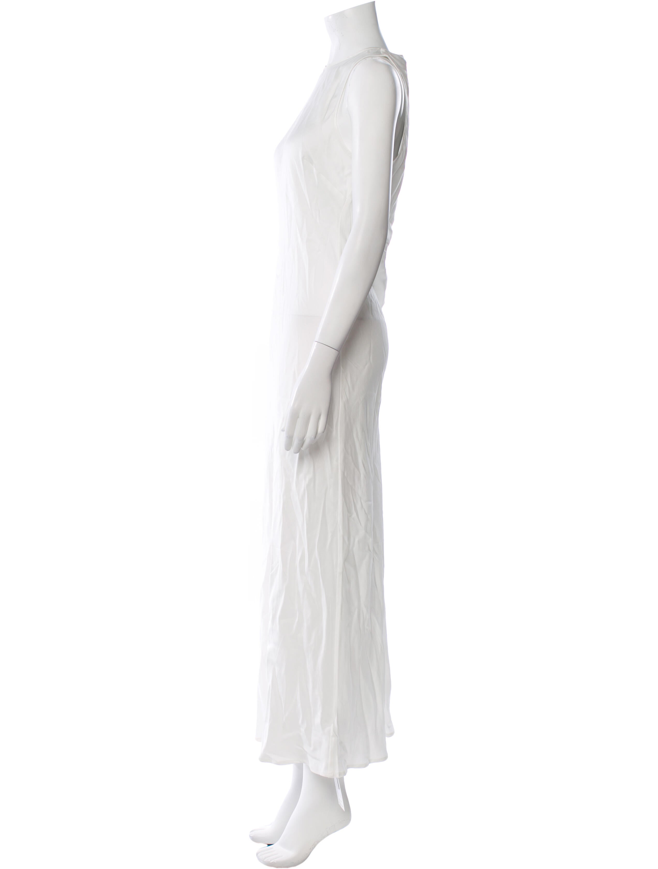 Asceno Silk Long Dress