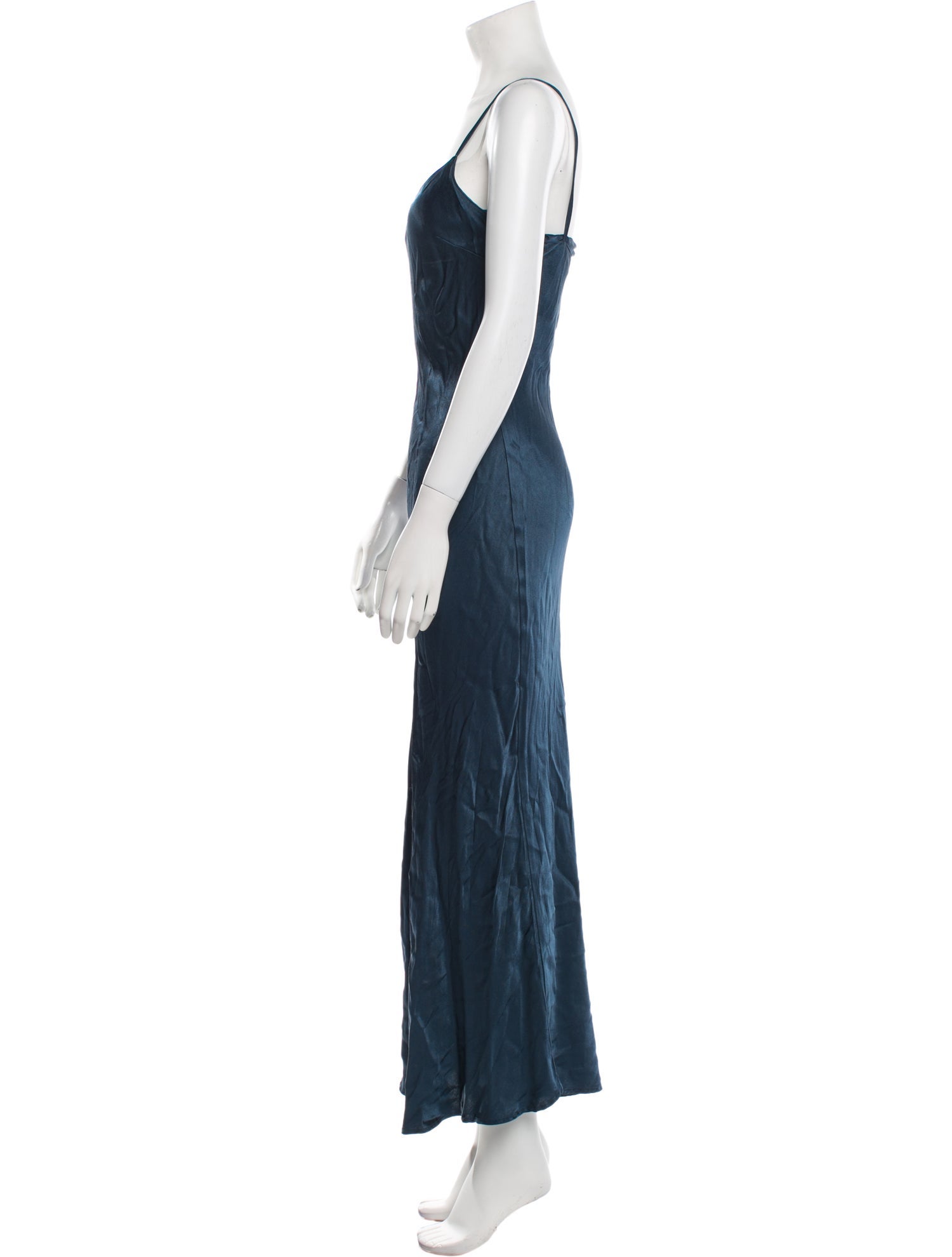 Asceno Silk Long Dress