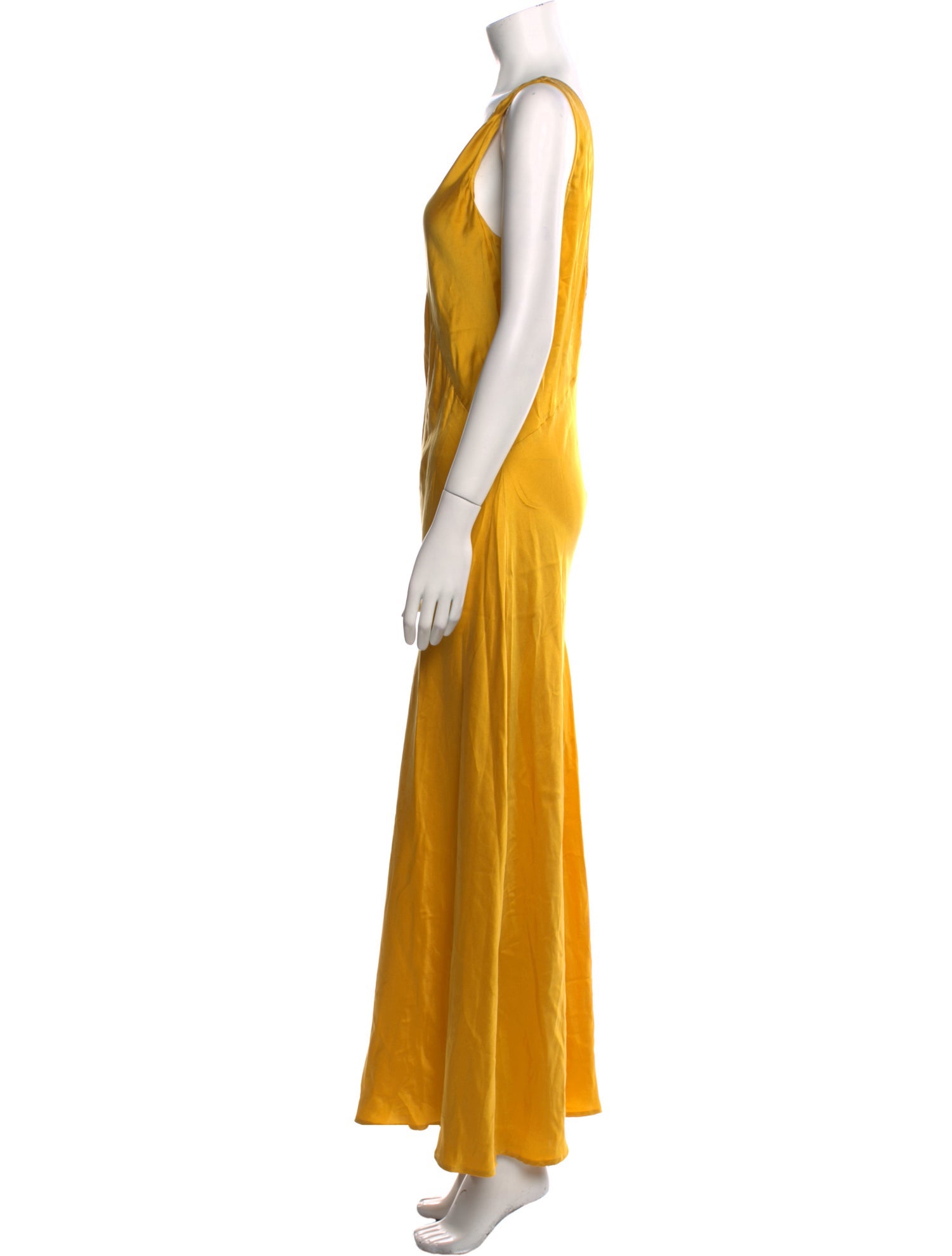 Asceno Silk Long Dress