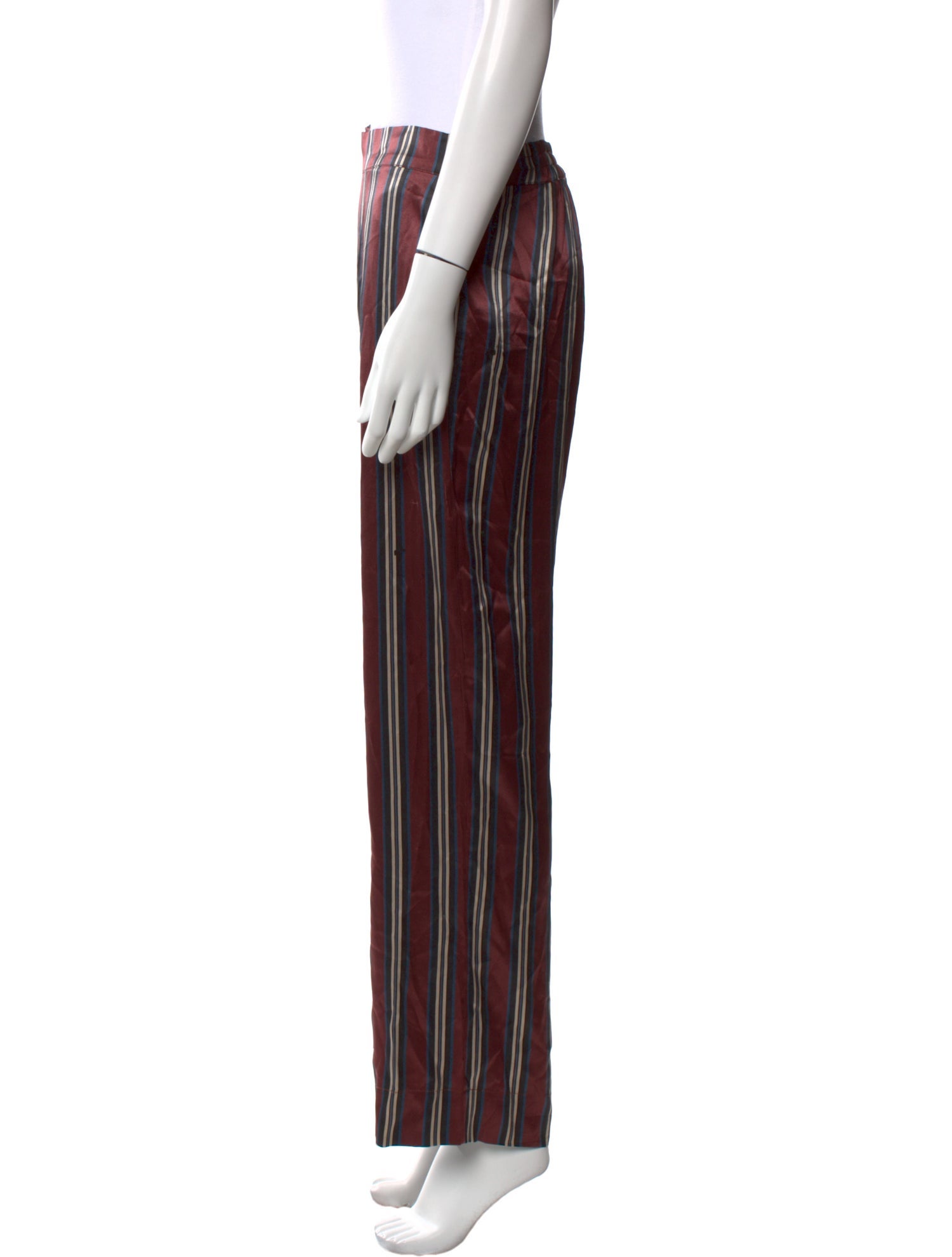 Asceno Silk Wide Leg Pants