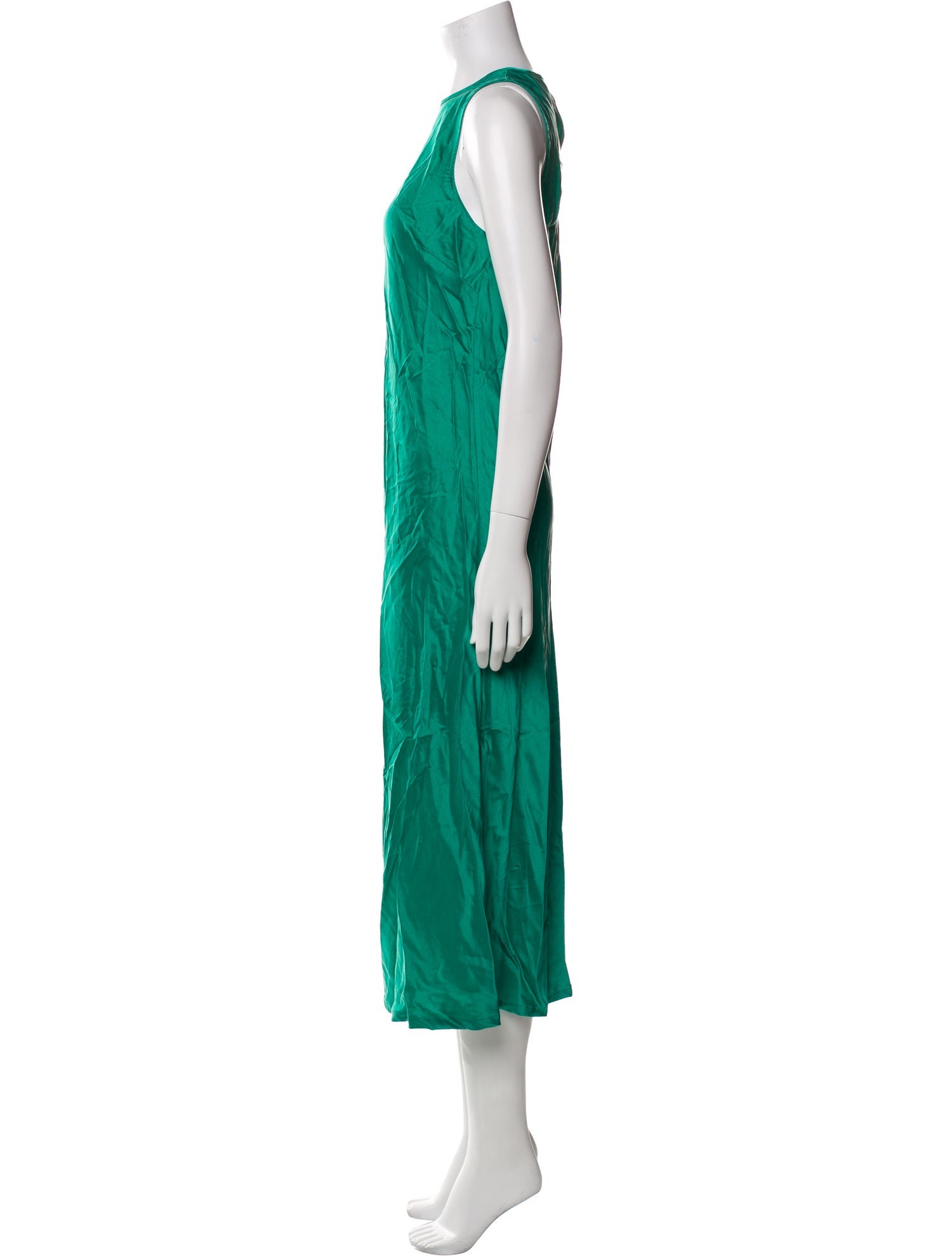 Asceno Silk Long Dress
