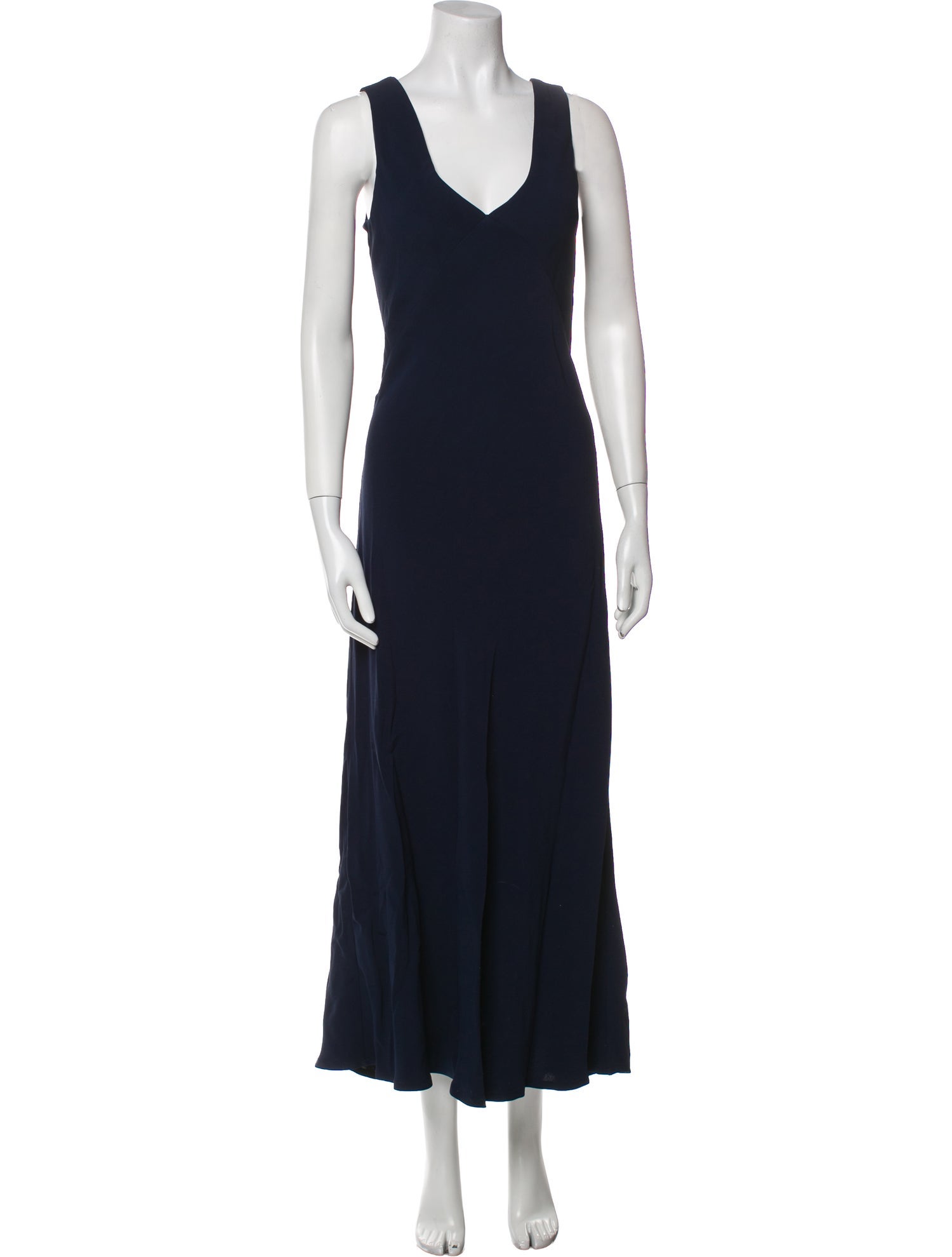 Asceno V-Neck Long Dress