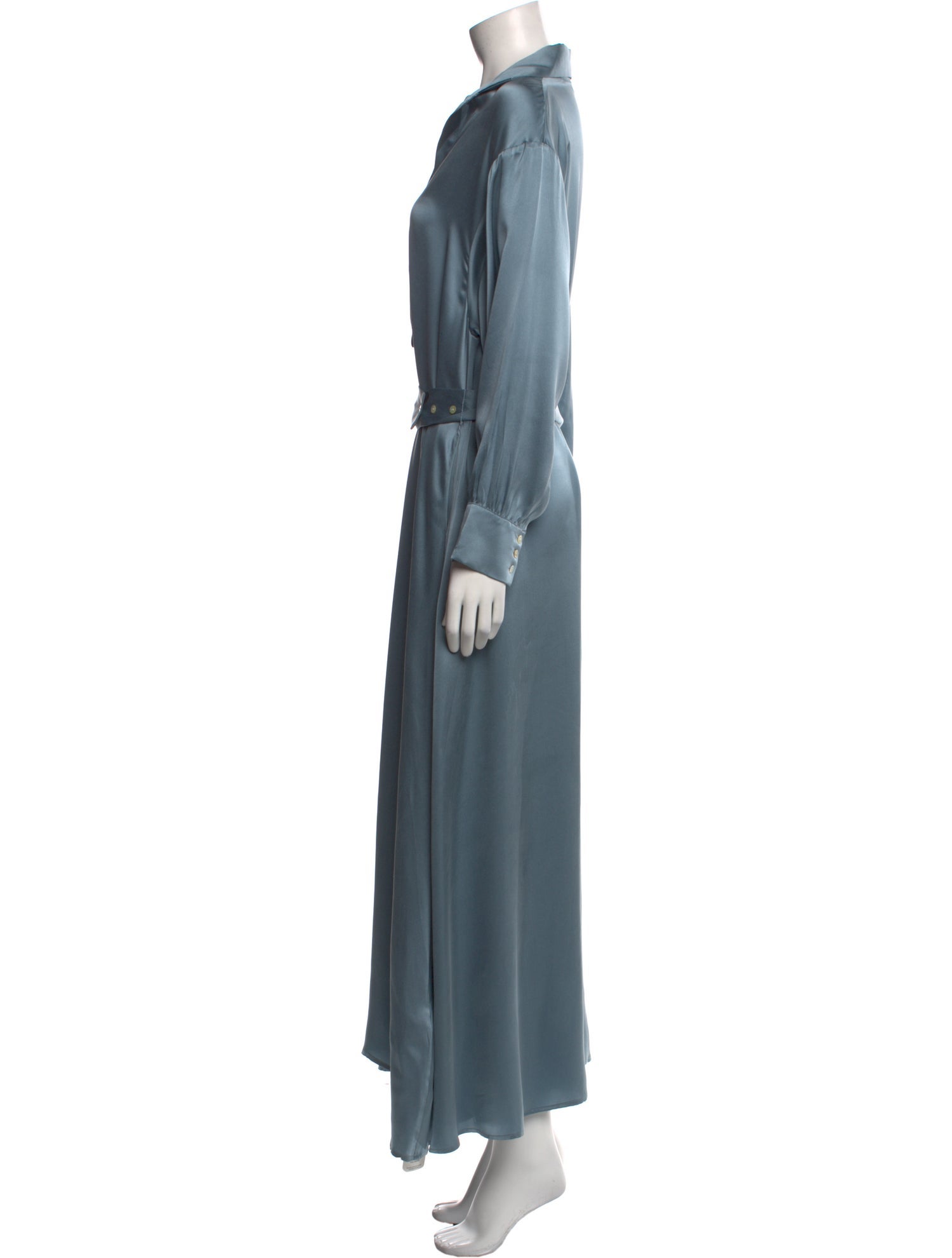 Asceno Silk Long Dress