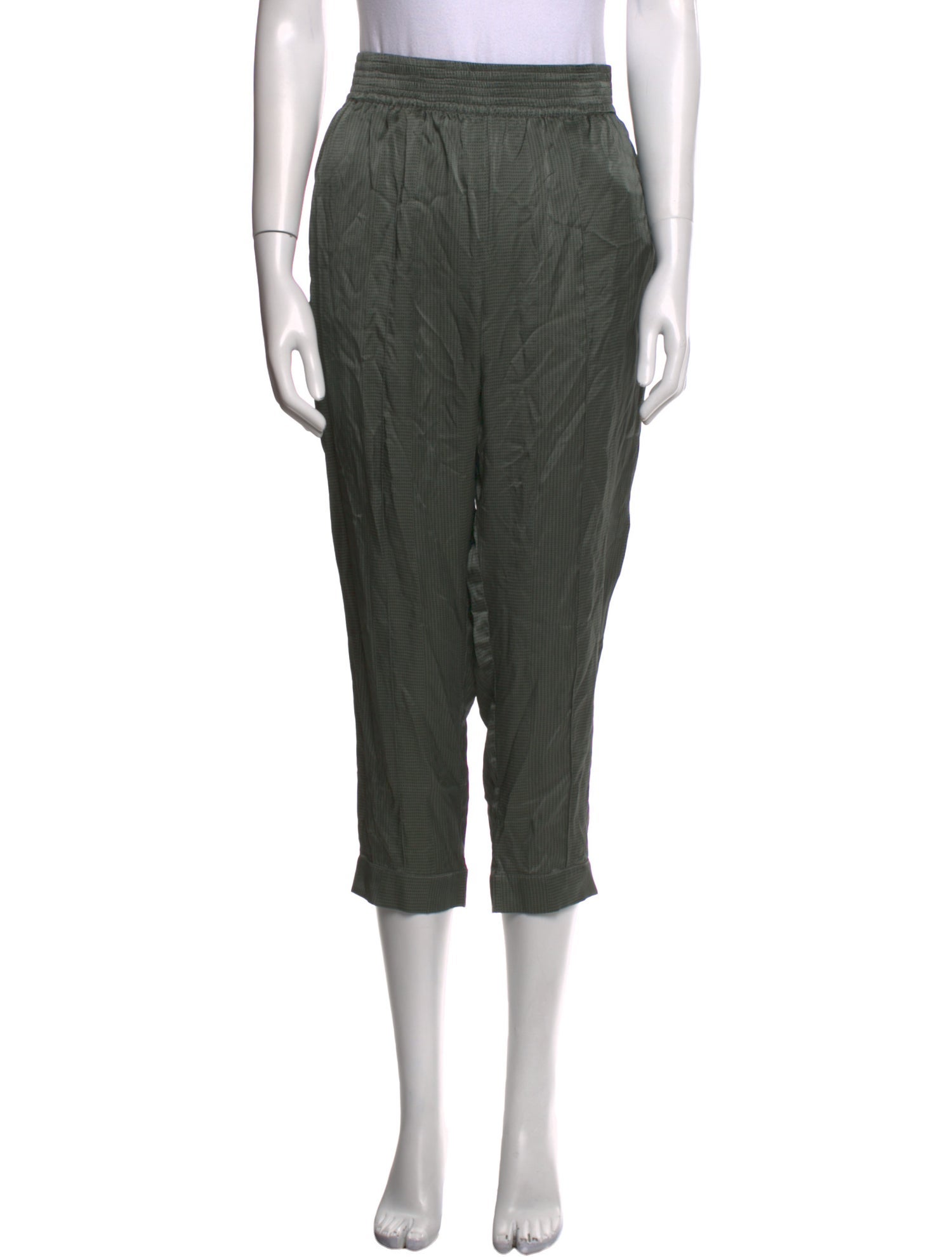 Asceno Silk Straight Leg Pants