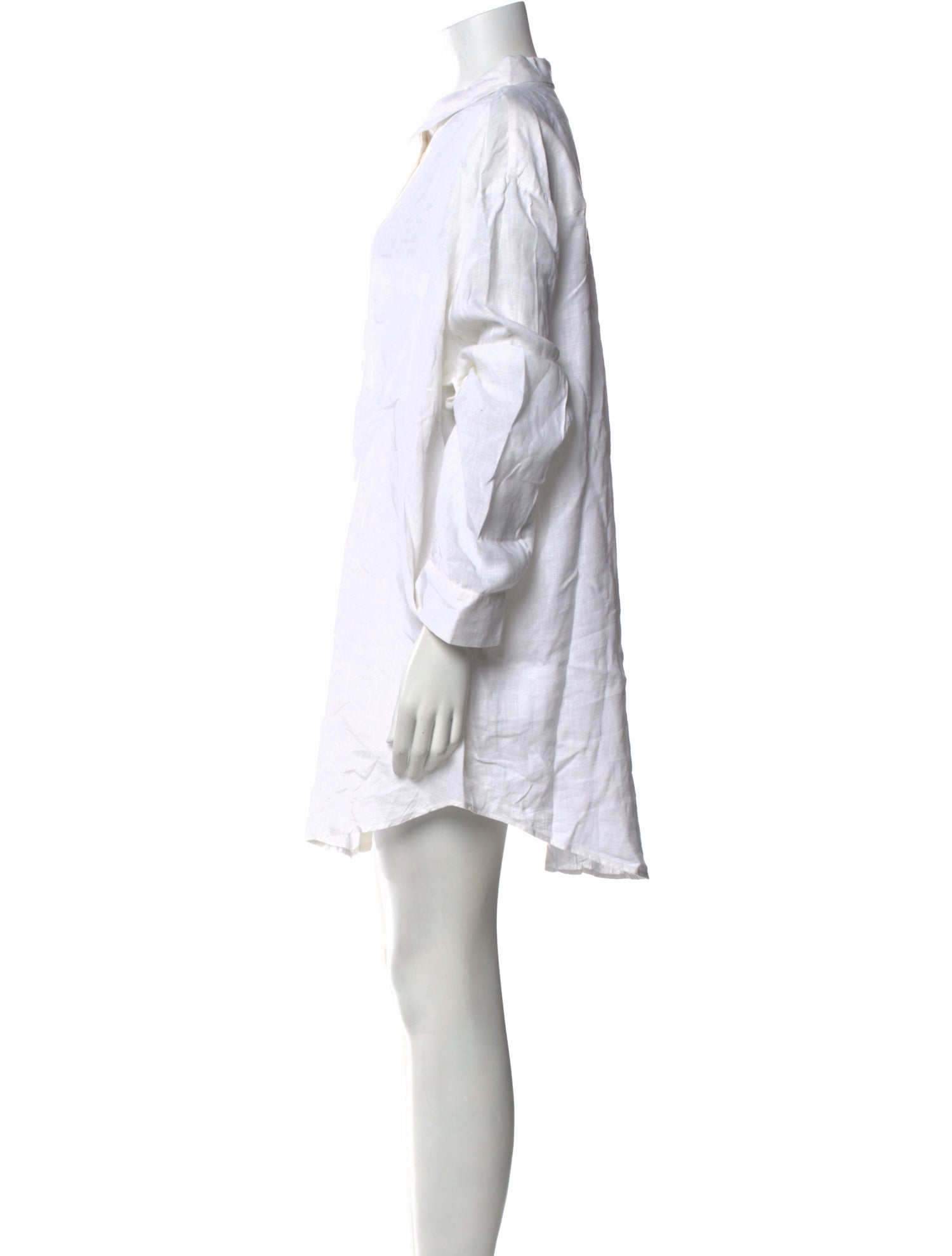 Asceno Linen Long Sleeve Tunic