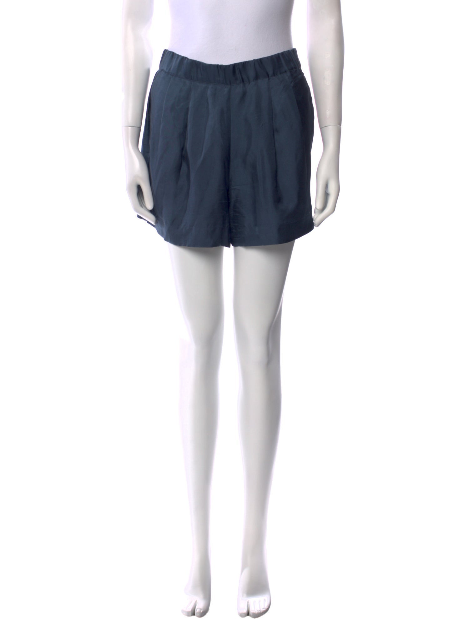 Asceno Silk Mini Shorts