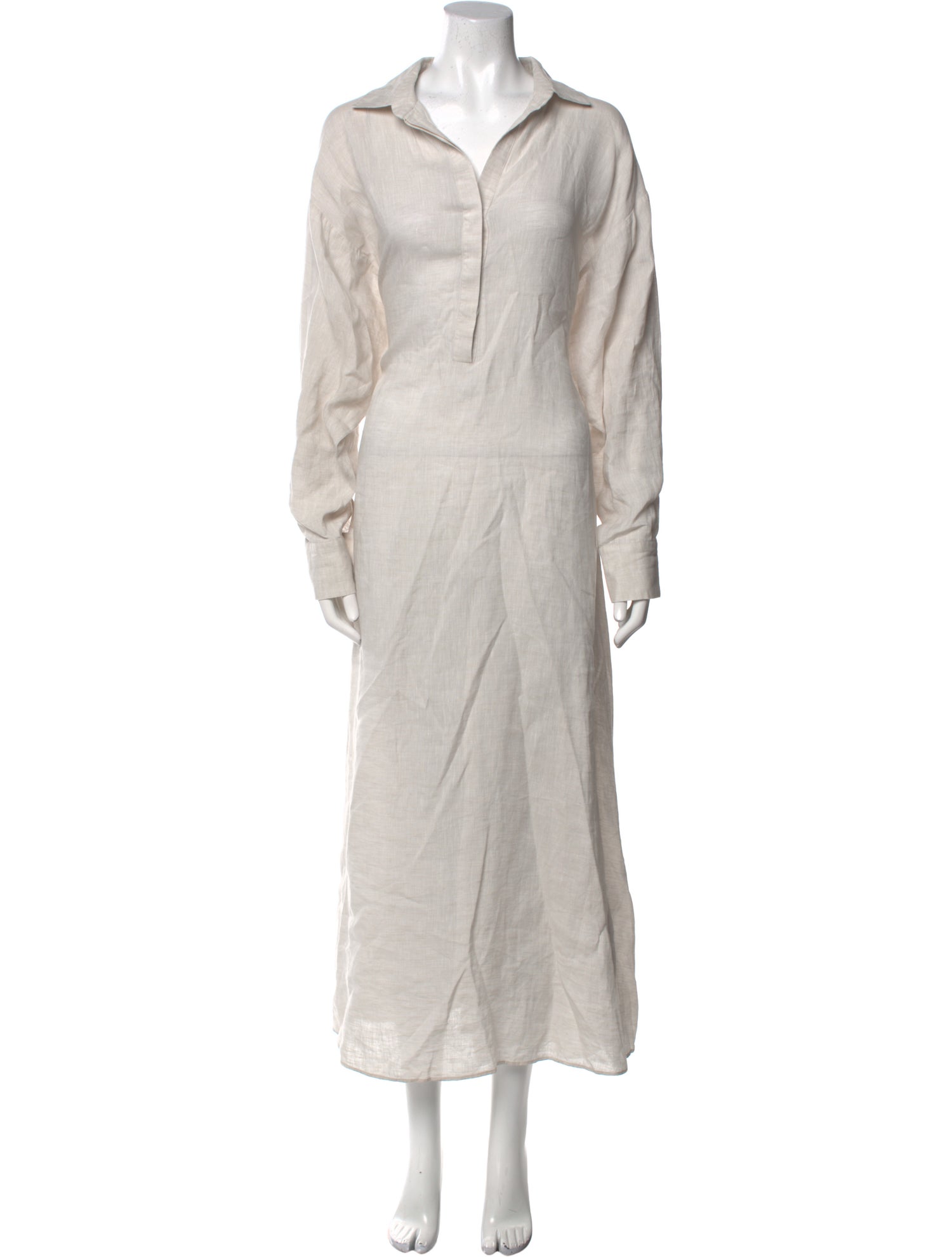 Asceno Linen Long Dress