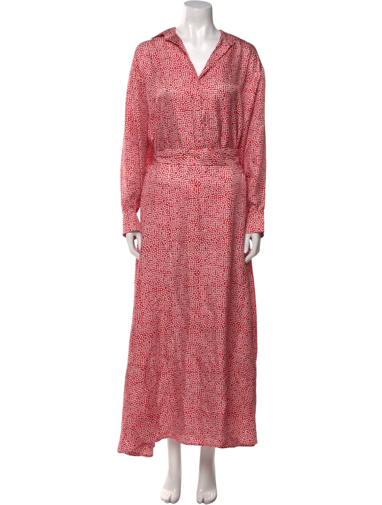 Asceno Silk Long Dress