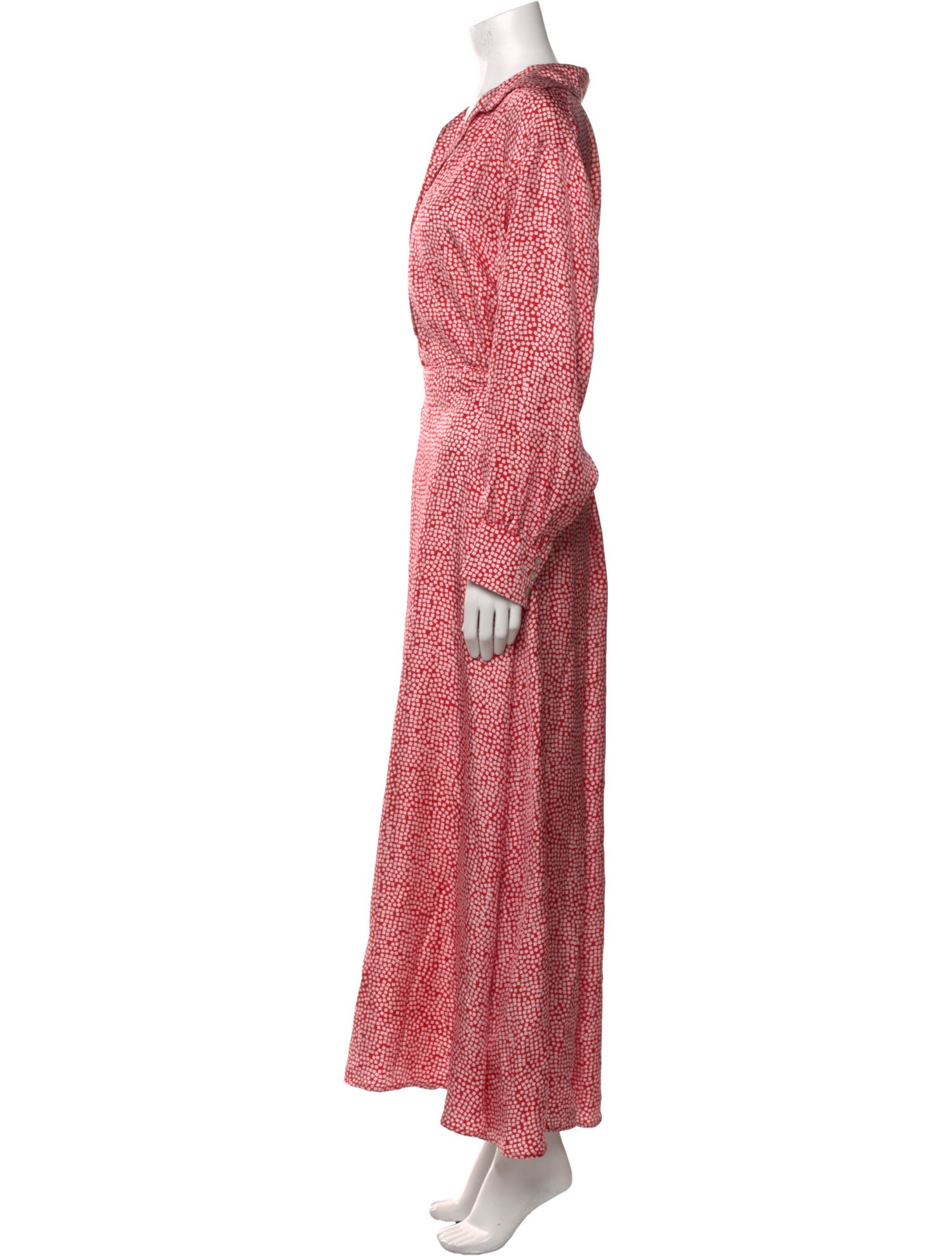 Asceno Silk Long Dress