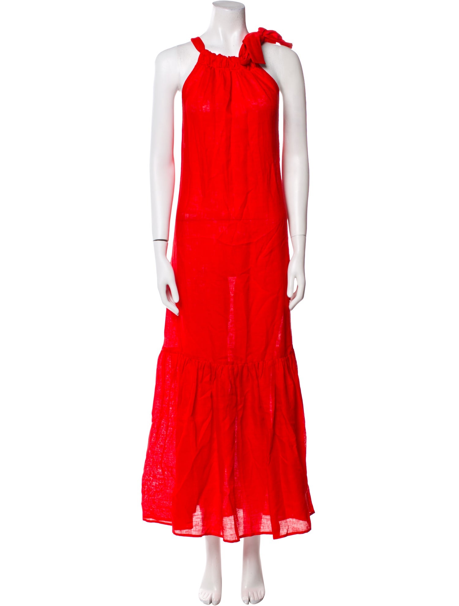 Asceno Linen Long Dress