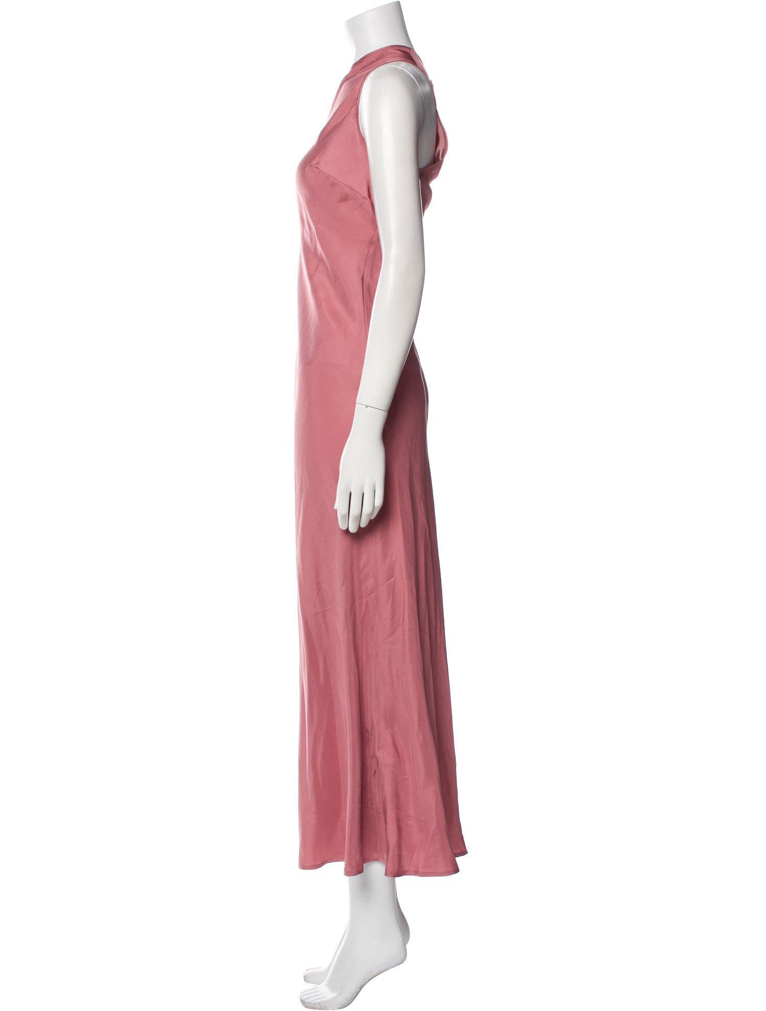 Asceno Silk Long Dress