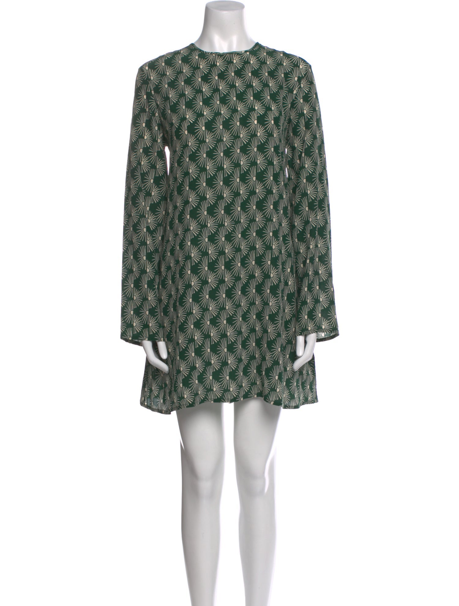 Asceno Silk Mini Dress