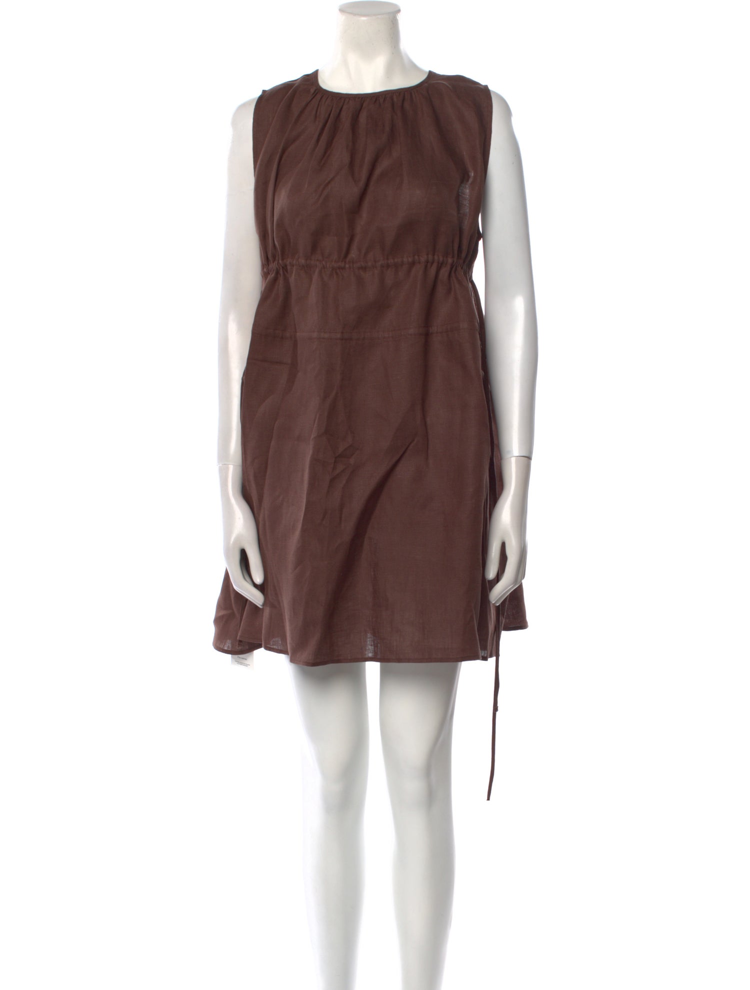 Asceno Linen Mini Dress