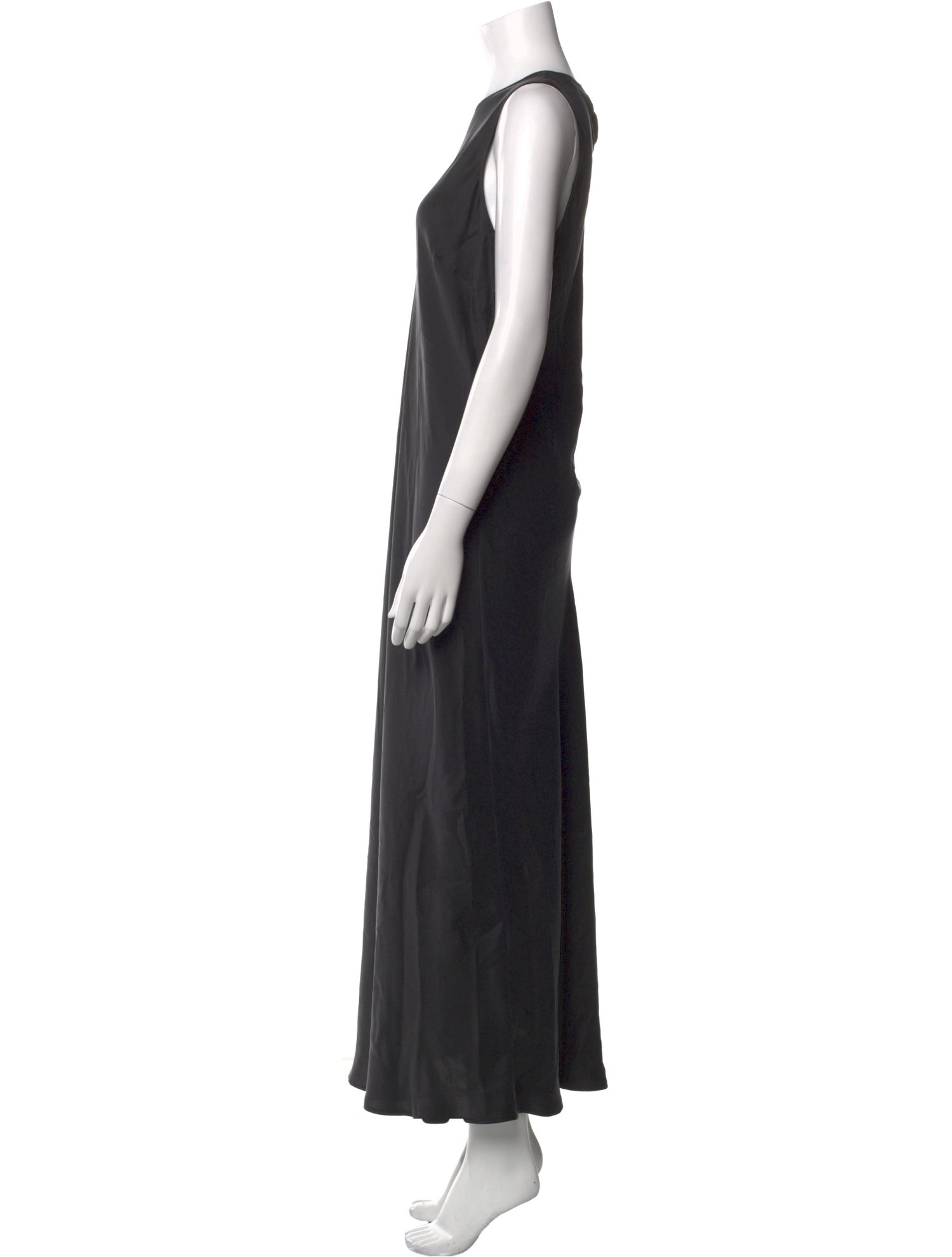 Asceno Silk Long Dress