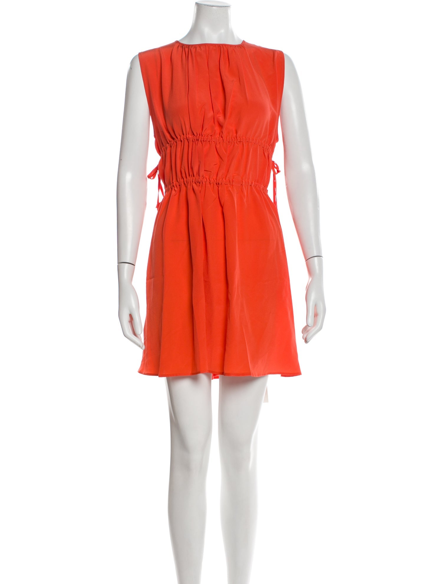 Asceno Silk Mini Dress