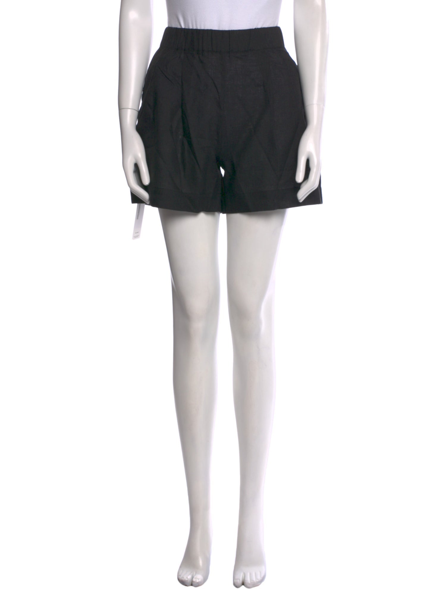 Asceno Linen Mini Shorts