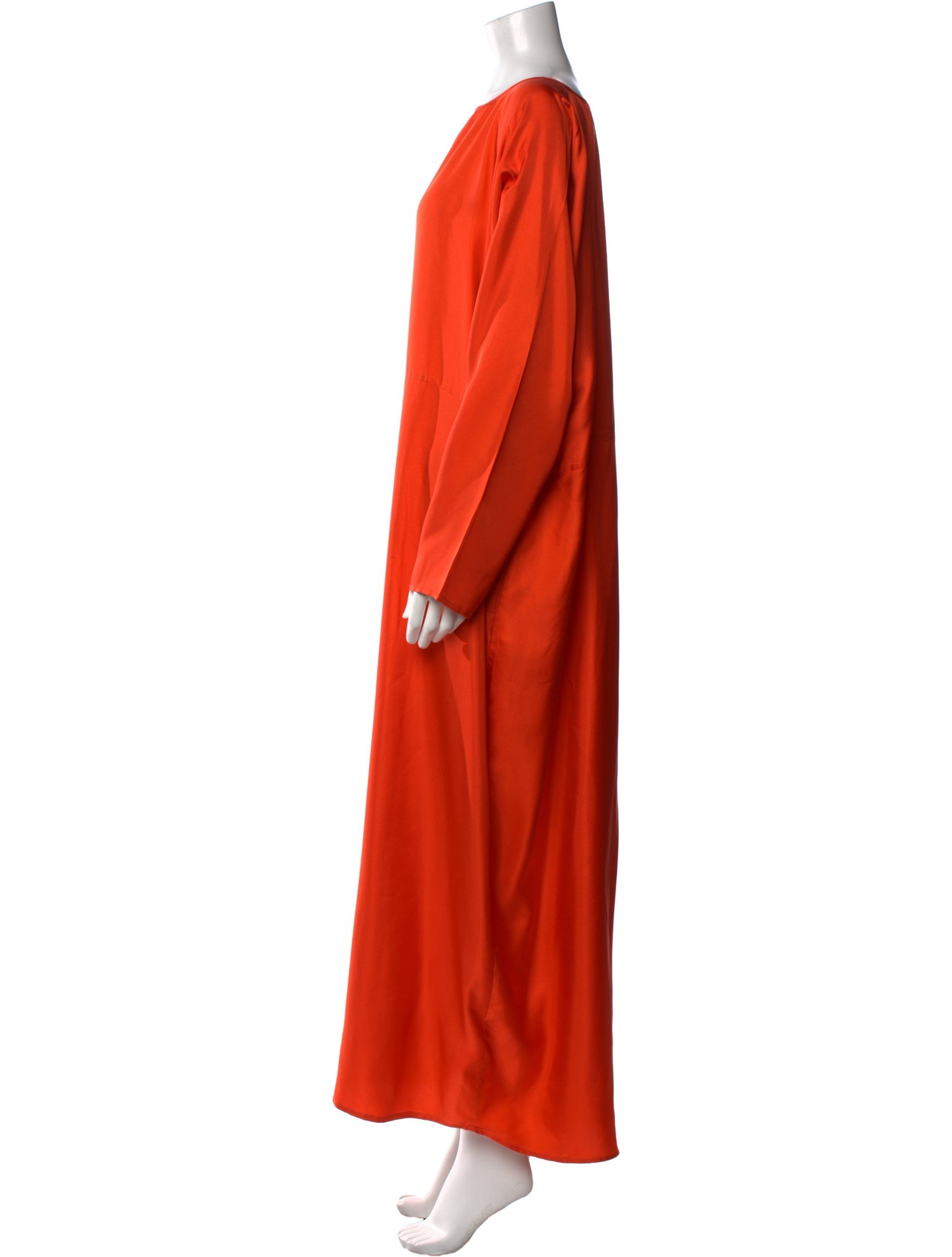 Asceno Silk Long Dress