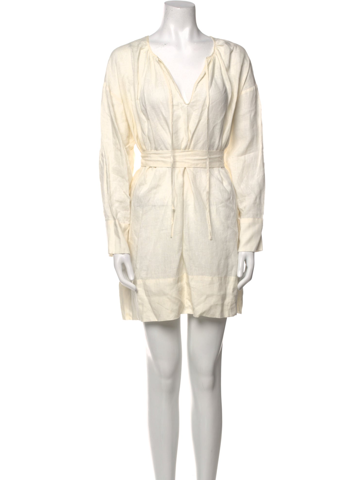 Asceno Linen Mini Dress