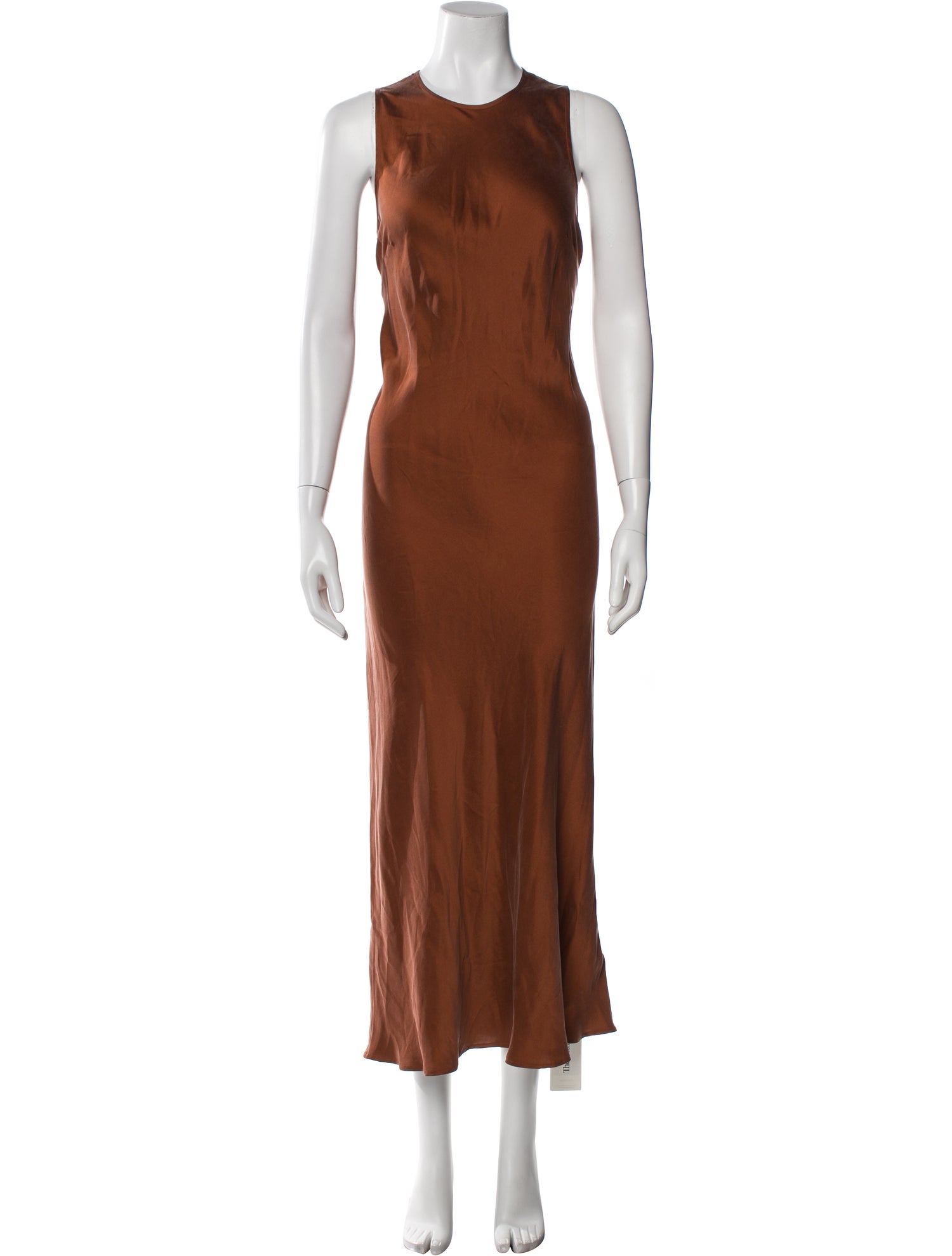 Asceno Silk Long Dress