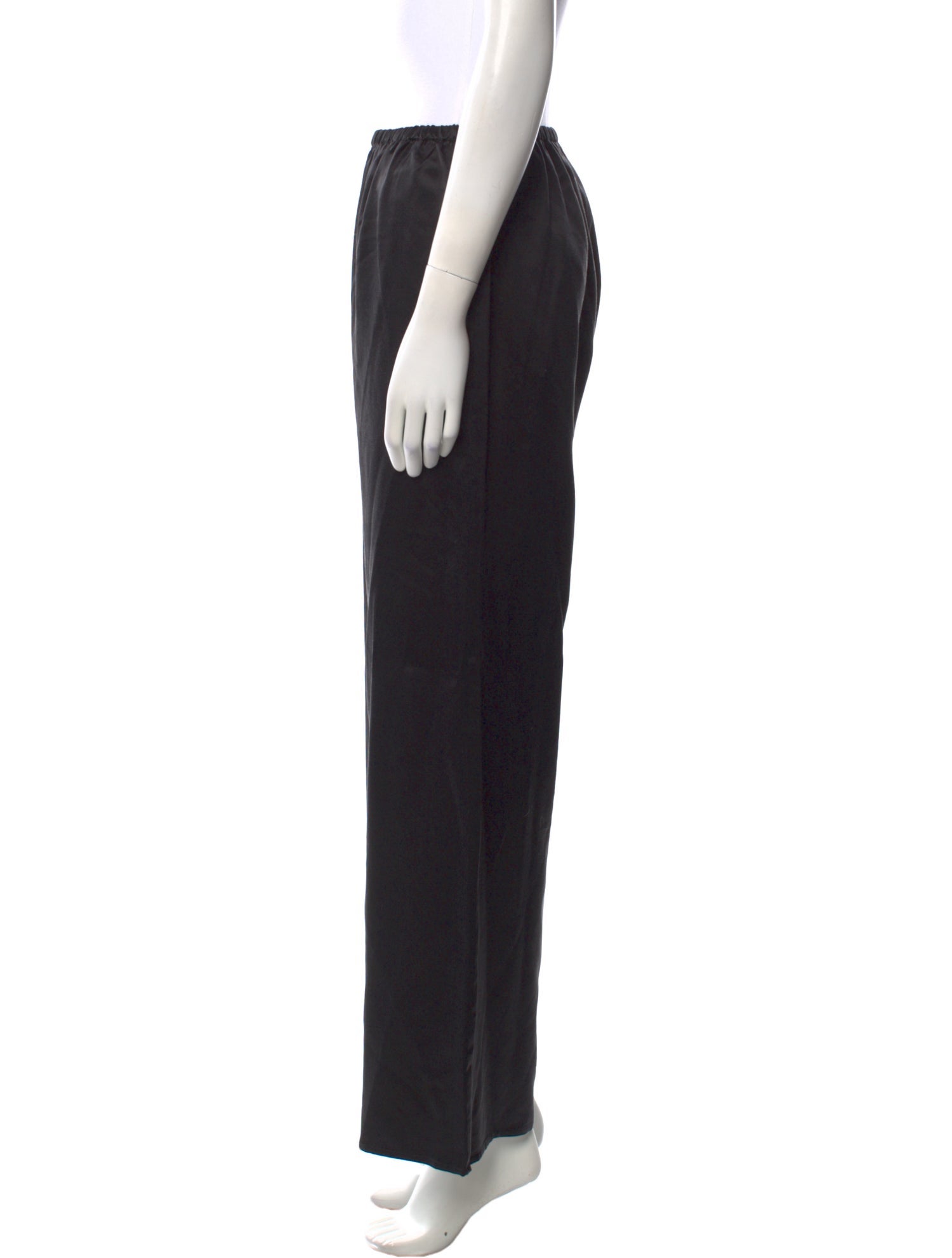 Asceno Silk Wide Leg Pants