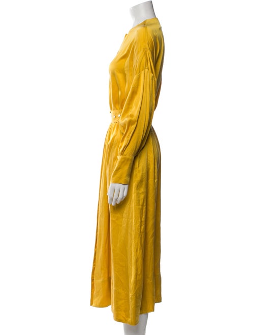 Asceno Silk Midi Length Dress