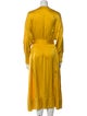 Asceno Silk Midi Length Dress
