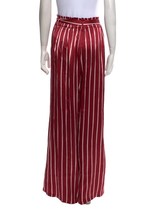 Asceno Striped Wide Leg Pants