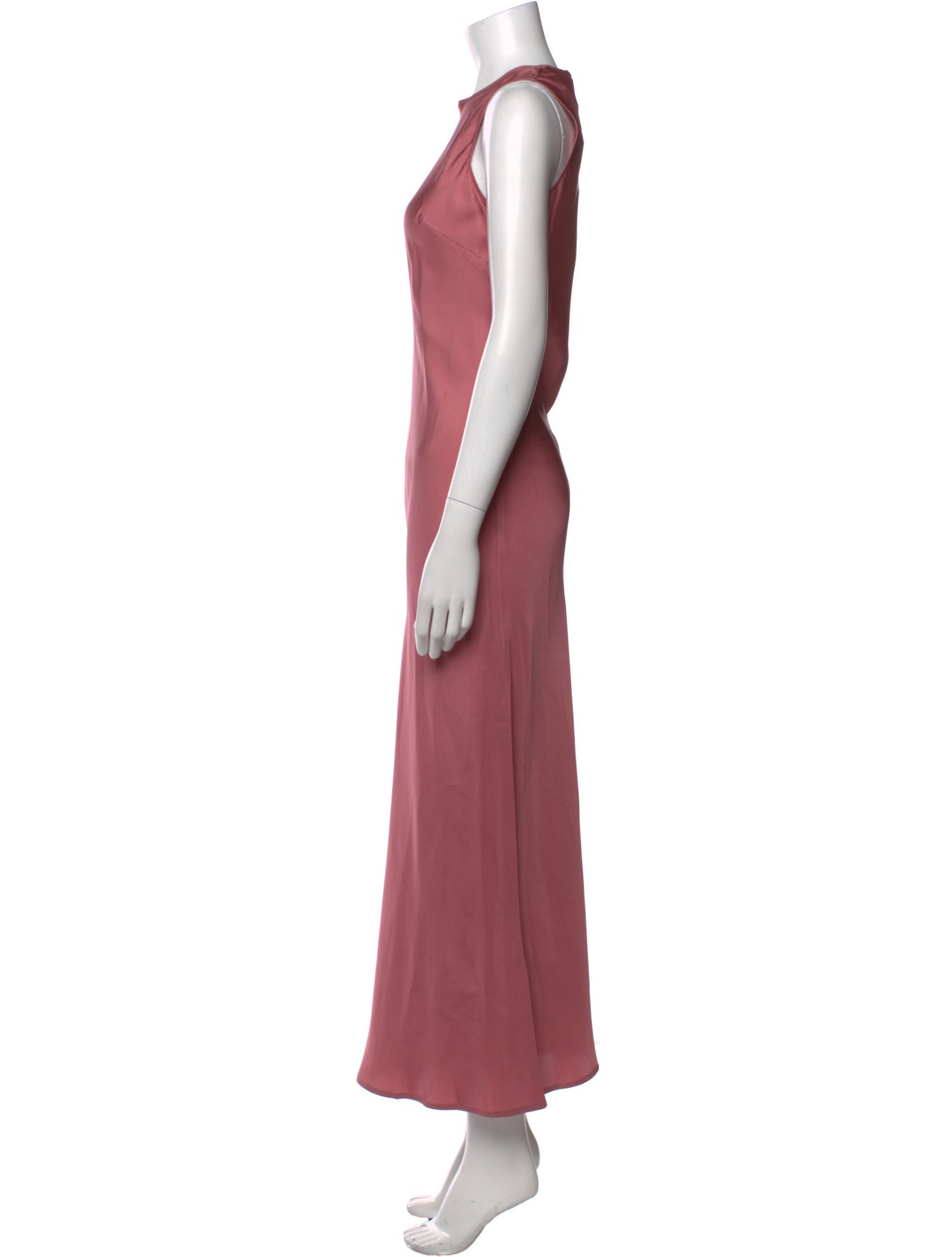 Asceno Silk Long Dress