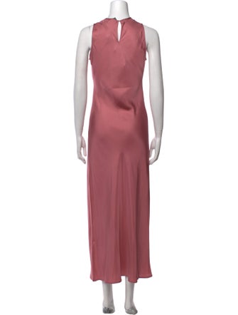 Asceno Silk Long Dress