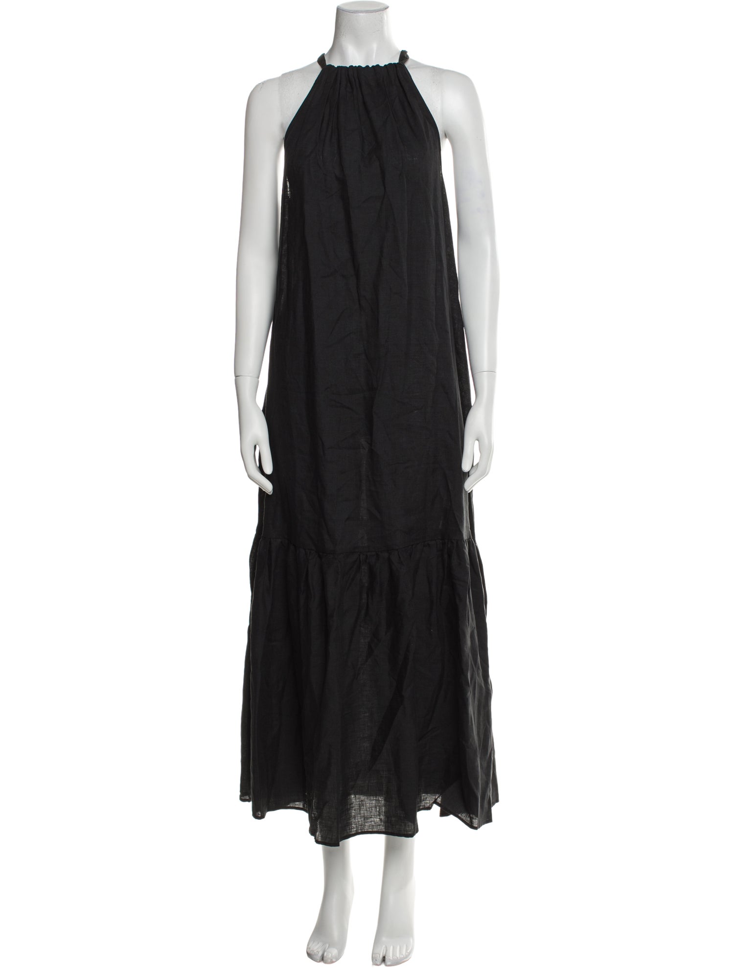 Asceno Linen Long Dress