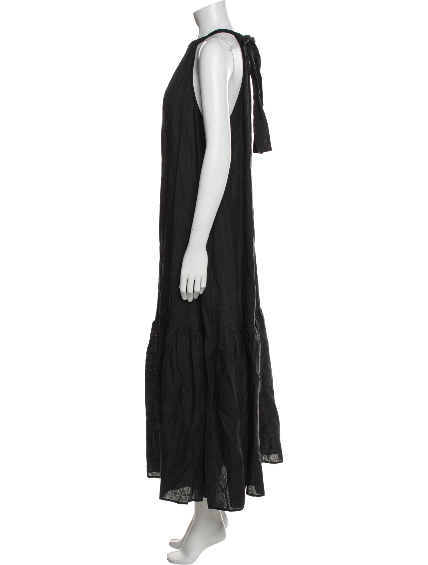 Asceno Linen Long Dress