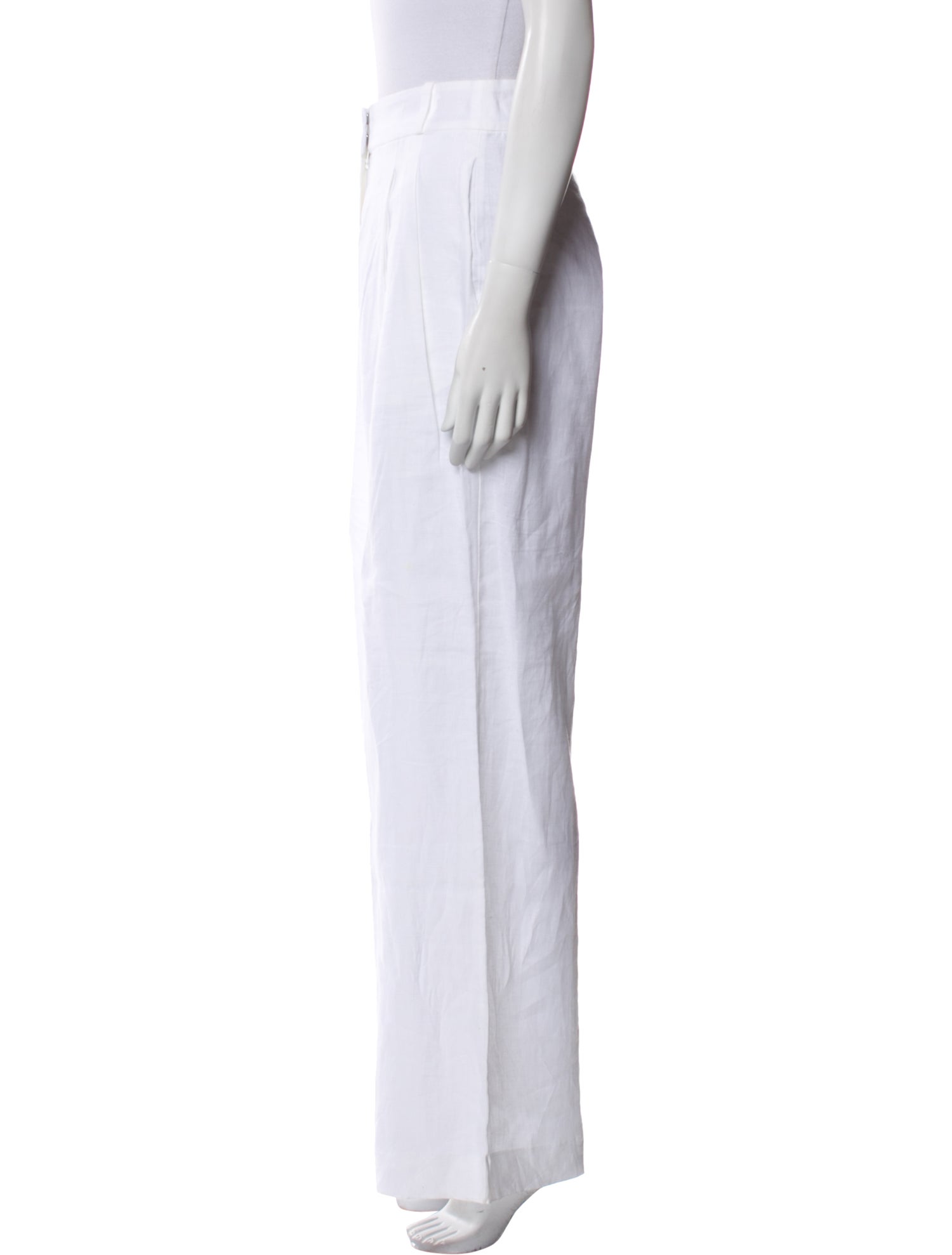 Asceno Linen Wide Leg Pants